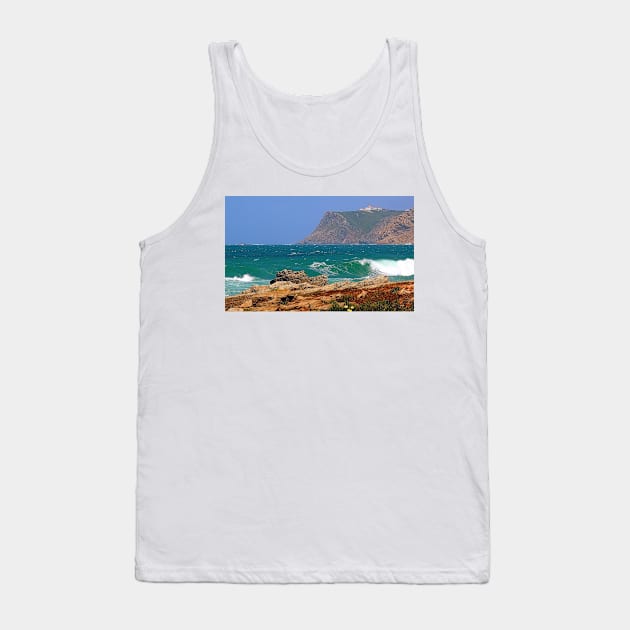 I wish you were here.... Guincho. Cabo da Roca. Atlantic Ocean, Portugal Tank Top by terezadelpilar